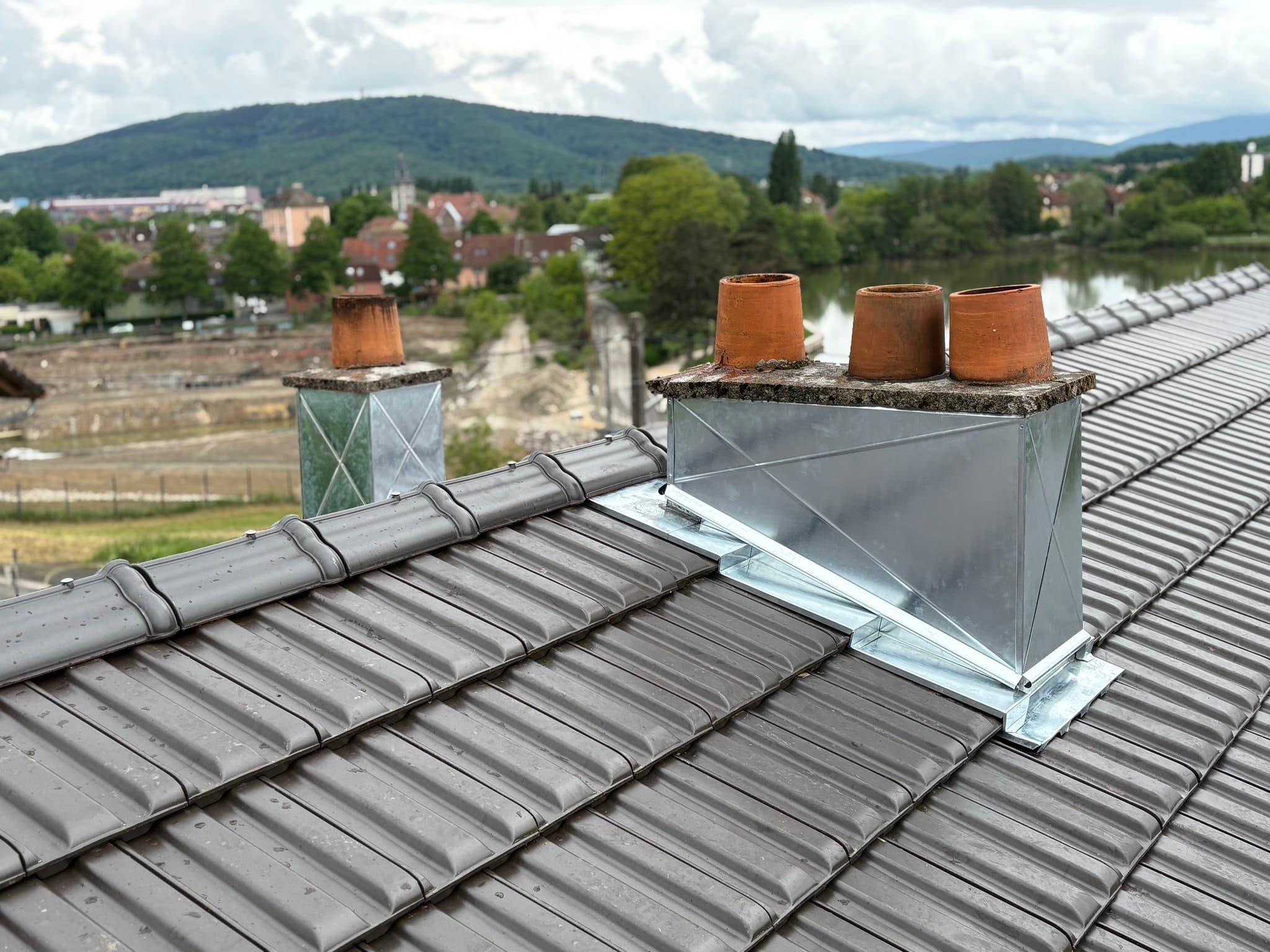 Réalisation Zinguerie